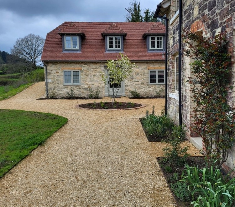 Courtyard garden